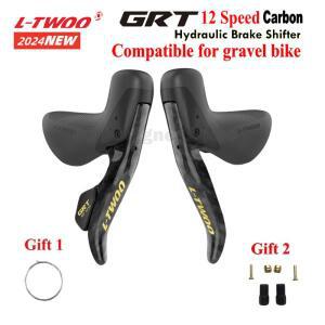 LTWOO 로드 바이크 유압 디스크 브레이크 시프터 레버, 탄소 스위치, 자전거 합금, GRT, RX, R9, R7, 1x2,
