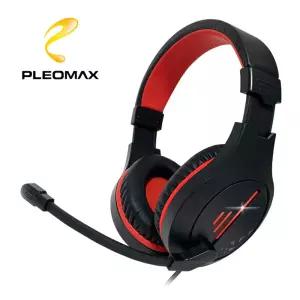 플레오맥스 PHS-G60 다이나믹 LED 라이트 헤드셋 헤드폰 게임 게임용 게이밍 용품 스테레오 학습 어학