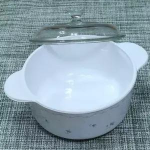 직화 도자기 양수냄비 1.25L 원형 내열 가정용 찌개 전골 주방용품세라믹 찌게 라면 곰솥 새라