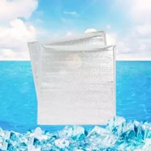50p세트 20cmx20cm 보냉봉투 보냉팩 은박 접착식보온 보온백 아이스 파우치 보냉 보냉백 발포