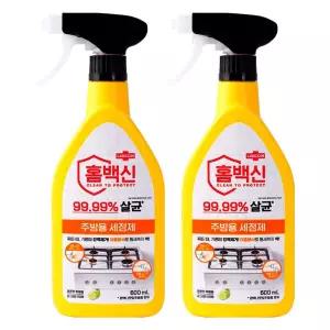 애경 랩신 홈백신 주방용 세정제 600ml X 2개 신제 가스레인지청소 입주 용품