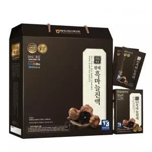 황제 흑마늘진액 흑마늘즙 60ml x 30포 명절선물세트