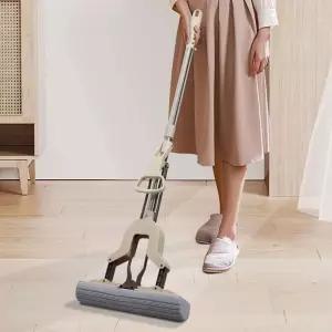 손 안 대고 워터블럭 핸즈프리 탈수 물걸레 밀대 청소기 거실 막대 용품 습식 자동 도구 바닥