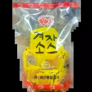 겨자소스 (맛미 일회용 600g) 포장용 잔치용 회식용 새콤달콤맛 냉채용