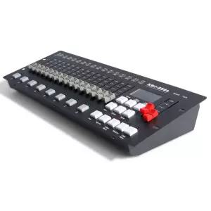 DJ 컨트롤러 호환 음향 믹서 장비 콘솔 디제잉기계 DMX512 LED 조명 무대 라이트