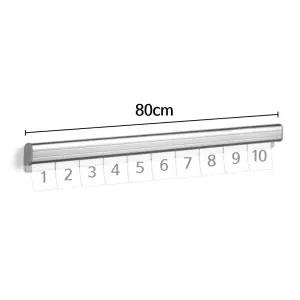 무타공 구슬 오더랙 80cm 주문서 영수증 빌지 꽂이거치대 업소용 카페용 음식점용 배달용 빌치 메모 오더