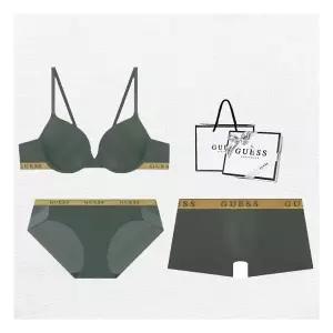 게스 언더웨어 () 골드밴드 커플속옷세트 BRBPDR741DGR 2384531