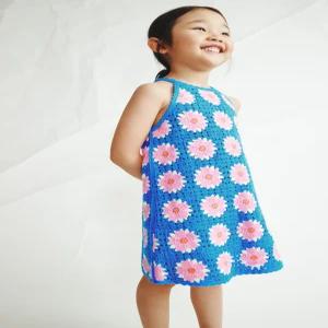 ZARA 자라 크로셰 플라워 니트 원피스 - 일렉트릭 블루 3920/523/446 150850