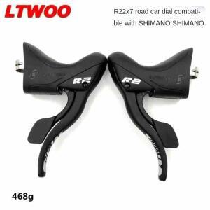 LTWOO R2 2x7 자전거 변속기 SMN A070 2X7 전면 및 후면 도로 기어 레버 속도 브레이크