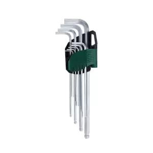 SATA-육각엑스트라롱볼렌치세트 09101A 9PCS (1EA) 볼세트 볼렌치 타입 렌치류