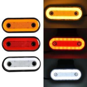 12V/24V 트럭 사이드 마커 라이트 LED 트레일러 반사판 밴 클리어런스 (스카니아, DAF 이스즈용)