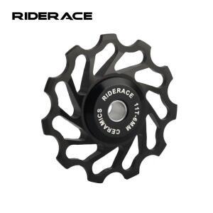 RIDERACE 자전거 세라믹 후방 Derailleur 풀리 휠 AL7075 11T 가이드 베어링 기수 도로 4mm 5mm 6mm MTB 부