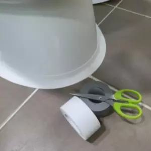 다용도방수테이프 1롤 화이트 방수 테이프 보수 물때 곰팡이 방