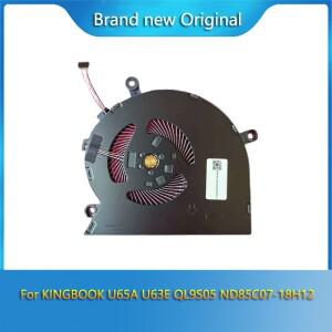 노트북 CPU GPU 냉각 라디에이터 선풍기, Hasee KINGBOOK U65A U63E QL9S05 ND85C07-18H12,