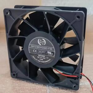 HA1238GH24BD-F00 DC 24V 2.9A 120x120x38mm 2선 서버 냉각팬
