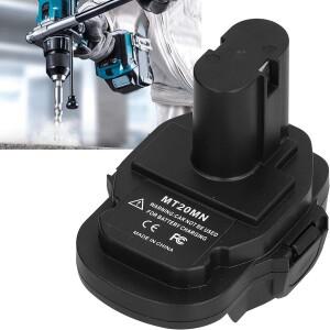 Makita 호환 18V 리튬 이온 배터리 용 어댑터 BL1830B 변환기 Ni-Cd 도구로