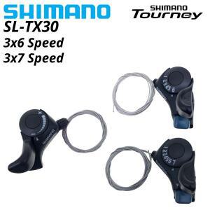 Shimano-Tourney SL TX30 자전거 시프트 레버 6 7s 18 21 단 tx30 시프터, 내부 기어 케이블 포함