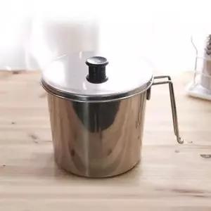 음식물쓰레기정리 스테인리스 주방 음식물 처리용 쓰레기통 3.5L