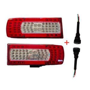 볼보트럭 FM12 2002 트럭 테일 램프 OEM 21097450 21097447, RH LH 후미등 1 개