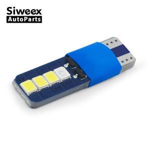 T10 Canbus W5W 8 Smd 2835 Led 자동 웨지 라이트 폭 램프 도어 주차 전구 번호판 화이트 블루 DC 12V 2 색
