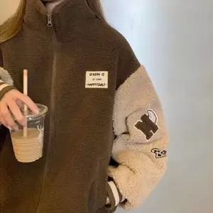 [하프클럽/]여성 플리스 집업 자켓 데일리 후리스 아우터 겨울 뽀글이 점퍼