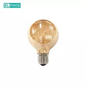 다마 엘포스 LED 장식용백열다마 은하수 전구색 A60 2W전구
