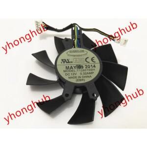 Everflow T128015SH 서버 냉각 팬 DC 12V 0.32AMP 75X75mm