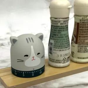 아날로그 태엽 쿠킹 타이머 고양이 주방