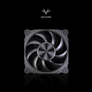 Granzon GI120 팬 120mm PC 북극 3000rpm 워터 쿨러 컴퓨터 케이스 냉각 방열판 지원 PWM 속도 조정
