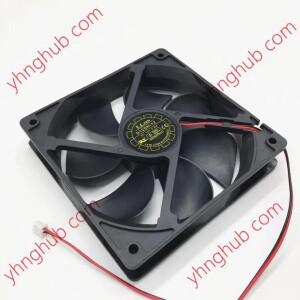 Y.L FAN D12SH-12 DC 12V 0.30A 120x120x25mm 2선 서버 냉각 팬