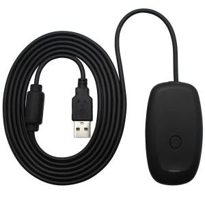 Xbox 360 용 USB 리시버 어댑터, 무선 게임패드 송신기, 지지대 PC, Win7, 8/10, 마이크로소프트 Xbox360