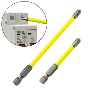 65mm 110mm 자기 특수 슬롯 형 십자 드라이버 비트 스위치 전기 기사 FPH2 소켓 핸드 툴