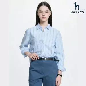 [백화점 정품] 헤지스 레이디스 [26SS][아이코닉] 루즈크랍 옥스포드 멀티스트라이프 셔츠 HSSH6BC23