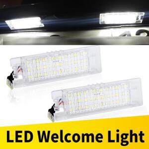 피아트 브라보 2007-2014 그란데 푼토 에보 500L 도블로 크로마 마레아 테일 램프 캔버스용 LED 번호판등 2