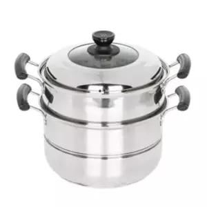 퀸센스 인덕션 곰솥 냄비 찜냄비 찜솥 들통 2단 26cm