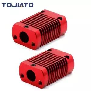 방열판 냉각 V6 Ender-3 CR10 용 알루미늄 합금 라디에이터 3D 프린터 Bowden Extruder hotend 가열 블록