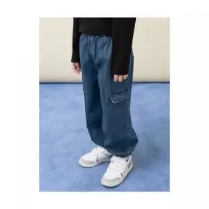 빈폴 키즈 BI6121U01P 조거형 데님팬츠 블루 1033187