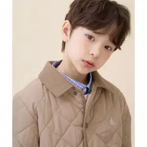 빈폴 키즈 BI6138UE2A Essential 퀼팅 점퍼 베이지 1032910