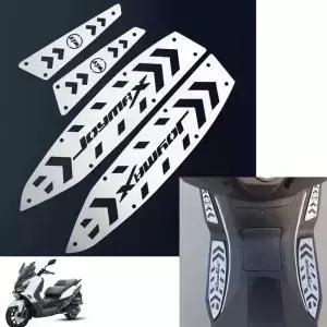 오토바이 풋 플레이트 보드 페달 발받침 레스트 커버 매트 패드 SYM JOYMAX Z 300 Z300 JOYMAXZ300