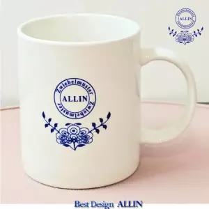 ALLIN 쯔비벨 세라믹 머그컵 저먼화이트 1P