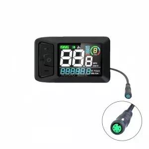 바팡 K01 디스플레이 UART 프로토콜 BBS01 G340 G320 BBSHD 미드 드라이브 모터 전기 자전거 액세서리 호환