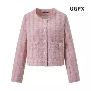 택가 159000원 [피엑스 GGPX ]러블리 라운드 진주 버튼 트위드 자켓 GQAJK003D 3436982
