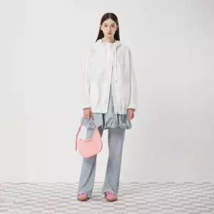 백화점 CC콜렉트 나일론 플랩 포켓 후드 점퍼C252MSJ033