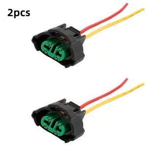 안개 램프/헤드라이트용 2pcs H11 12V 여성 소켓 라이트 하네스 커넥터 배선