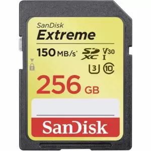 256GB 익스트림 SDXC - V30, UHS-I UHD, 4K U3, C10, 카드 150MB/s, SD 메모리 SDSDXV5-256G-GNCIN 16gb Card