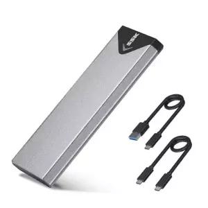 SSK M.2 NVME /B+M PCI-E 10Gbps 칩 2 키 인클로저, to SATA RTL9210B 3.2 어댑터, USB SSD Gen 개선된 NGFF M-Key 외장