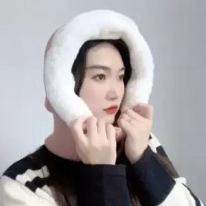 후드넥워머 더블단추니트후드넥워머바라클라바겨울넥워머 후드넥워머 겨울넥워머