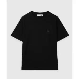 OIOI COLLECTION 베이직 로고 반팔 티셔츠 [BLACK]