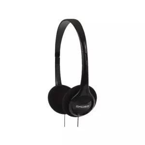 Koss KPH7 경량 헤드폰, 휴대용 블랙 One Size