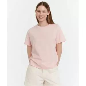 OIOI COLLECTION 베이직 로고 반팔 티셔츠 [PINK]
